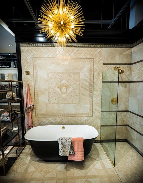 Versace tile for bathroom